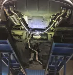 Спортивная выхлопная система с заслонками для Porsche Macan 95B.1 3.0T/3.6T 2014-2018 Порше Макан