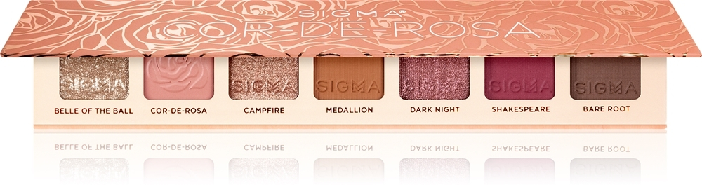 Sigma Beauty Cor-de-Rosa - палитра теней для век, 7,56 g
