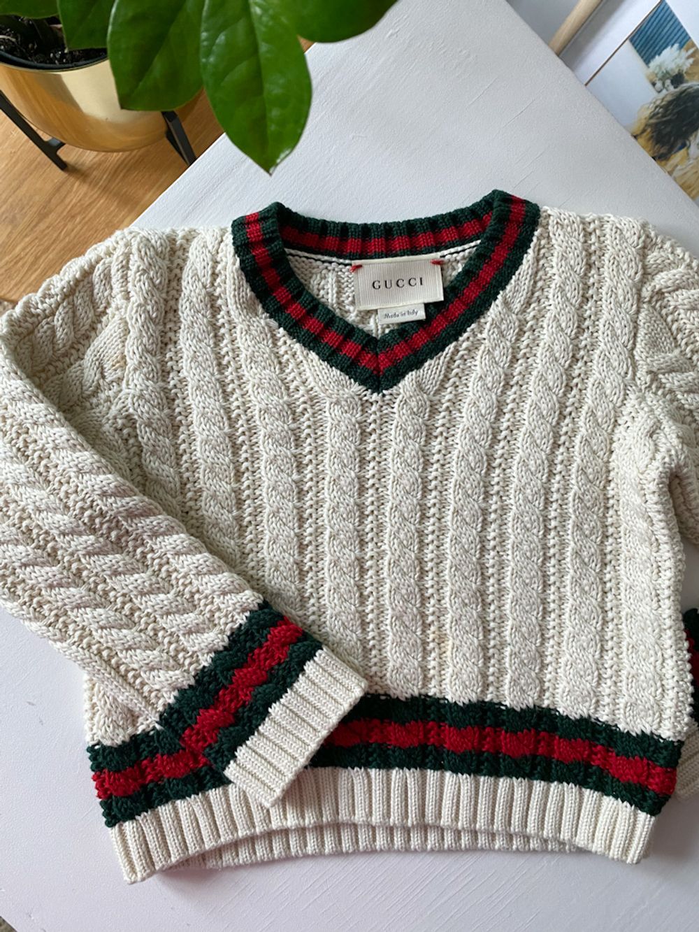 Хлопковый свитер Gucci, 86