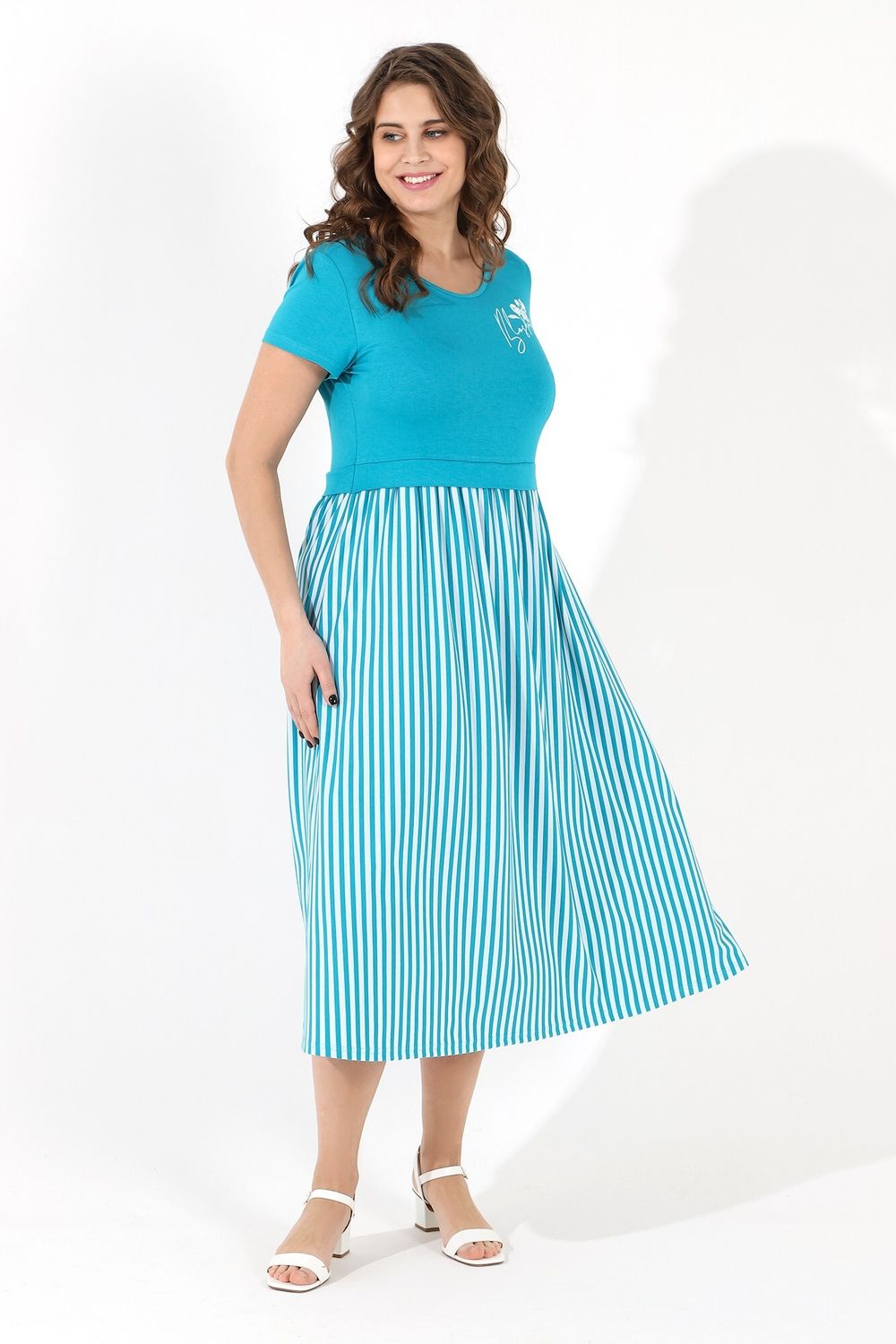 Платье Жасмин Виотекс БИРЮЗОВЫЙ