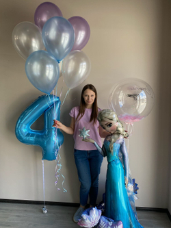 A Ходячая фигура, Эльза, Холодное сердце, 88см х 144см, 1 шт.