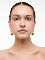 Серьги "Ball" Bicolor