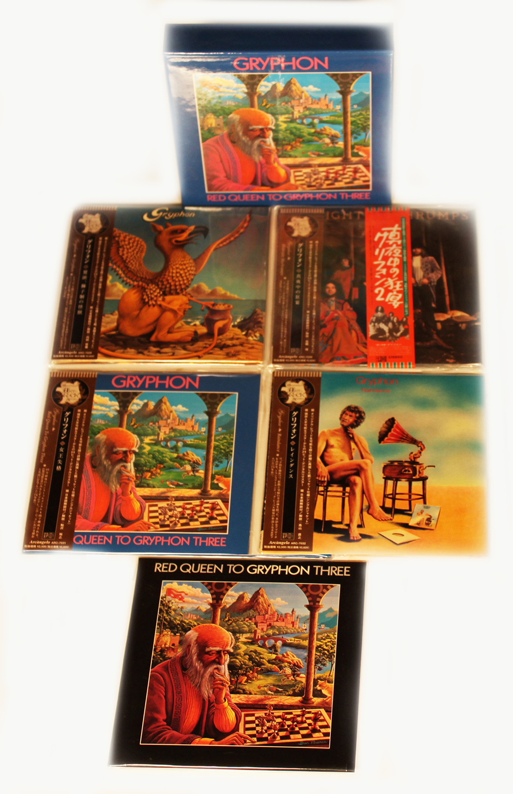 Комплект / Gryphon (4 Mini LP CD + Box)