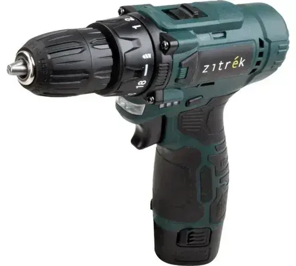 Дрель-шуруповерт, 20 мм, 12 В, 1350 об/мин, патрон - быстрозажимной, разноцветный, надежный