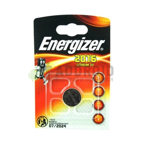 Батарейка Energizer CR2016 BL1