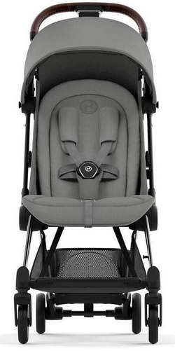 Коляска Cybex Coya Chrome Frame Cloud G i-Size Fog Grey 2 в 1 Mirage Grey с дождевиком