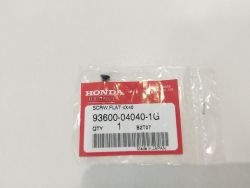 93600-04040-1G. SCREW, FLAT, 4X40. Honda