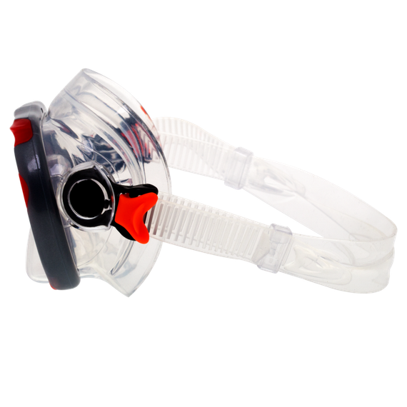 Маска для плавания детская Marlin Joy Red/Silver