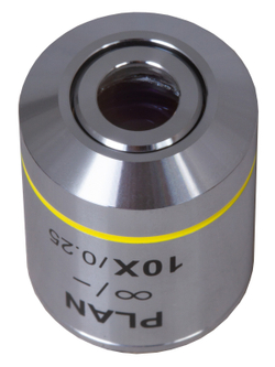 Объектив планахроматический Levenhuk MED 10x/беск