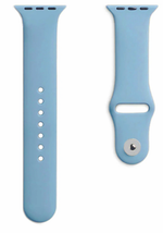 Ремешок силиконовый Sport для Apple Watch 42/44 мм, на кнопке (в ассорт.)