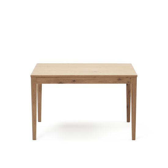 Yain Раздвижной стол из дубового шпона и массива дуба 120 (180) x 80 см La Forma Испания