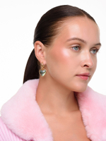 Серьги с лабрадором