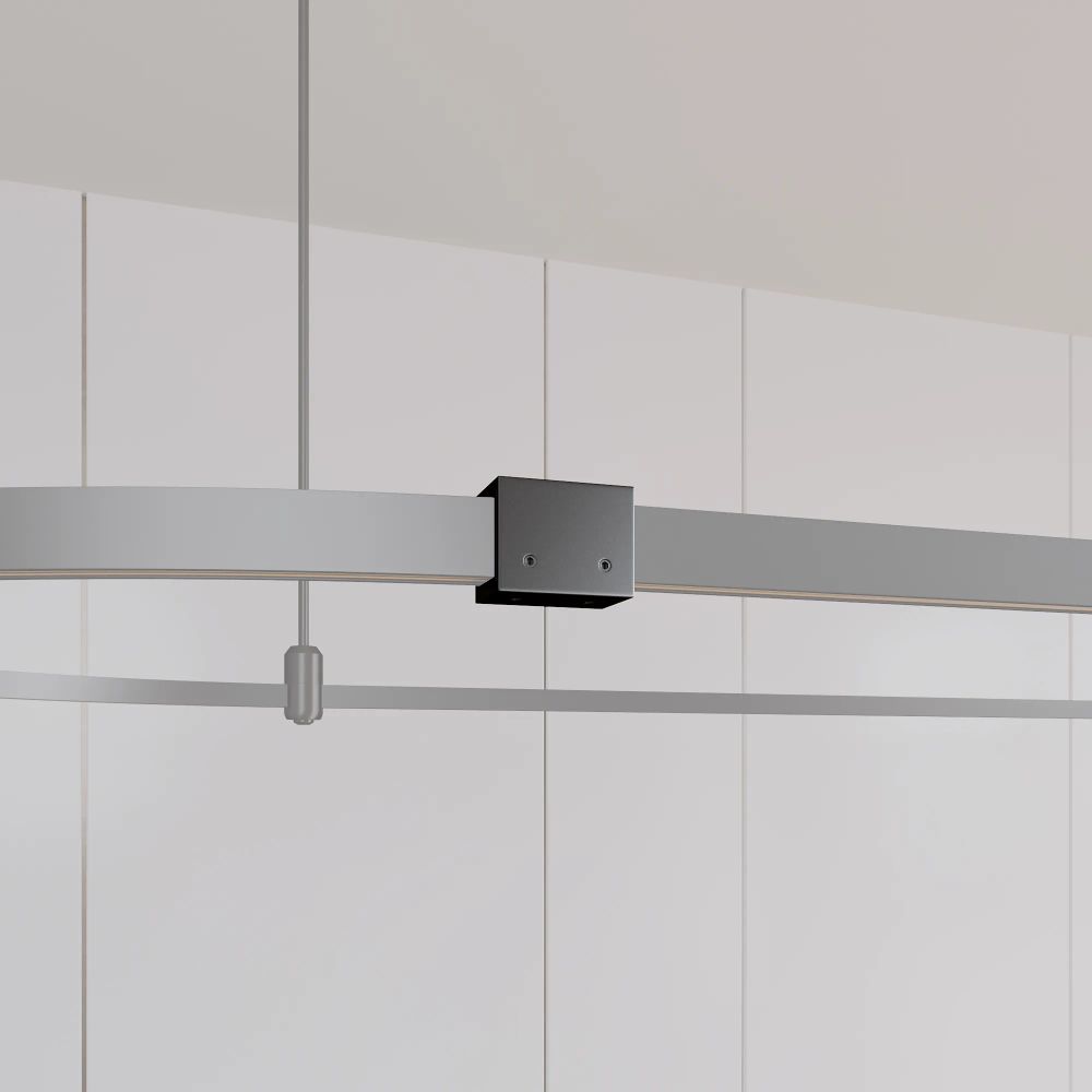 Коннектор прямой ART-APRIORI-CON-H (BK, горизонтальный) (Arlight, IP20 Металл, 3 года) 039416