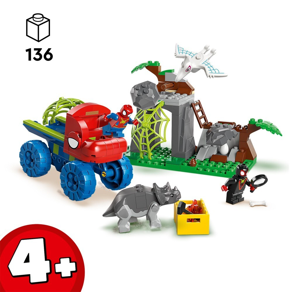 LEGO Marvel Spidey/ Спасательная миссия команды Спайди в динотеренах/ 11199