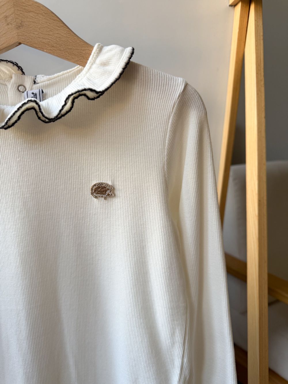 Хлопковый лонгслив Tarttine et Chocolat, 128