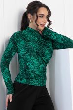 Лонгслив Тайна сердца (зеленый) Б12925-7М LT Collection