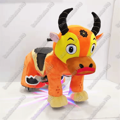 Парковый аттракцион "Электромобиль Бычок"