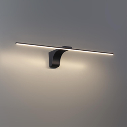 7069/8WL HIGHTECH ODL25 481 Настенный светильник черный/металл/акрил IP20 LED 8W 3500K 220V TINY