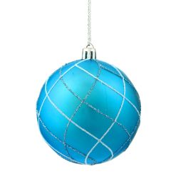 GAEM Набор из 12шт Украшение новогоднее Шар "Алмазная сетка", D 8 см, L35 W26,5 H8,5 см