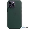 Apple Leather Case with MagSafe iPhone 14 Pro Max Forest Green «Зелёный лес» MPPN3ZM/A