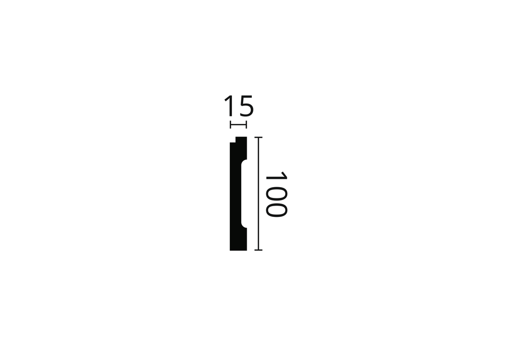 ПЛИНТУС ПОТОЛОЧНЫЙ FD1 WALLSTYL