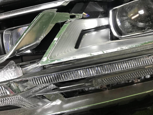 Битая Фара левая Audi Q7 2 (2015-2019) Full LED
