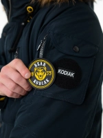 Куртка зимняя удлиненная с капюшоном