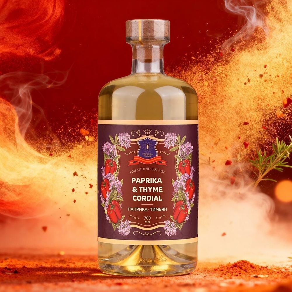 Кордиал основа для напитков ПАПРИКА-ТИМЬЯН 0,7л Tinctura Anima