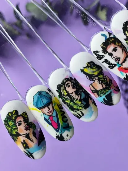 Пластина для стемпинга Enigmanic Stamping №025