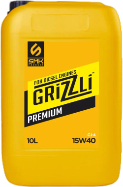 Моторное масло "Grizzli Premium 15W-40"