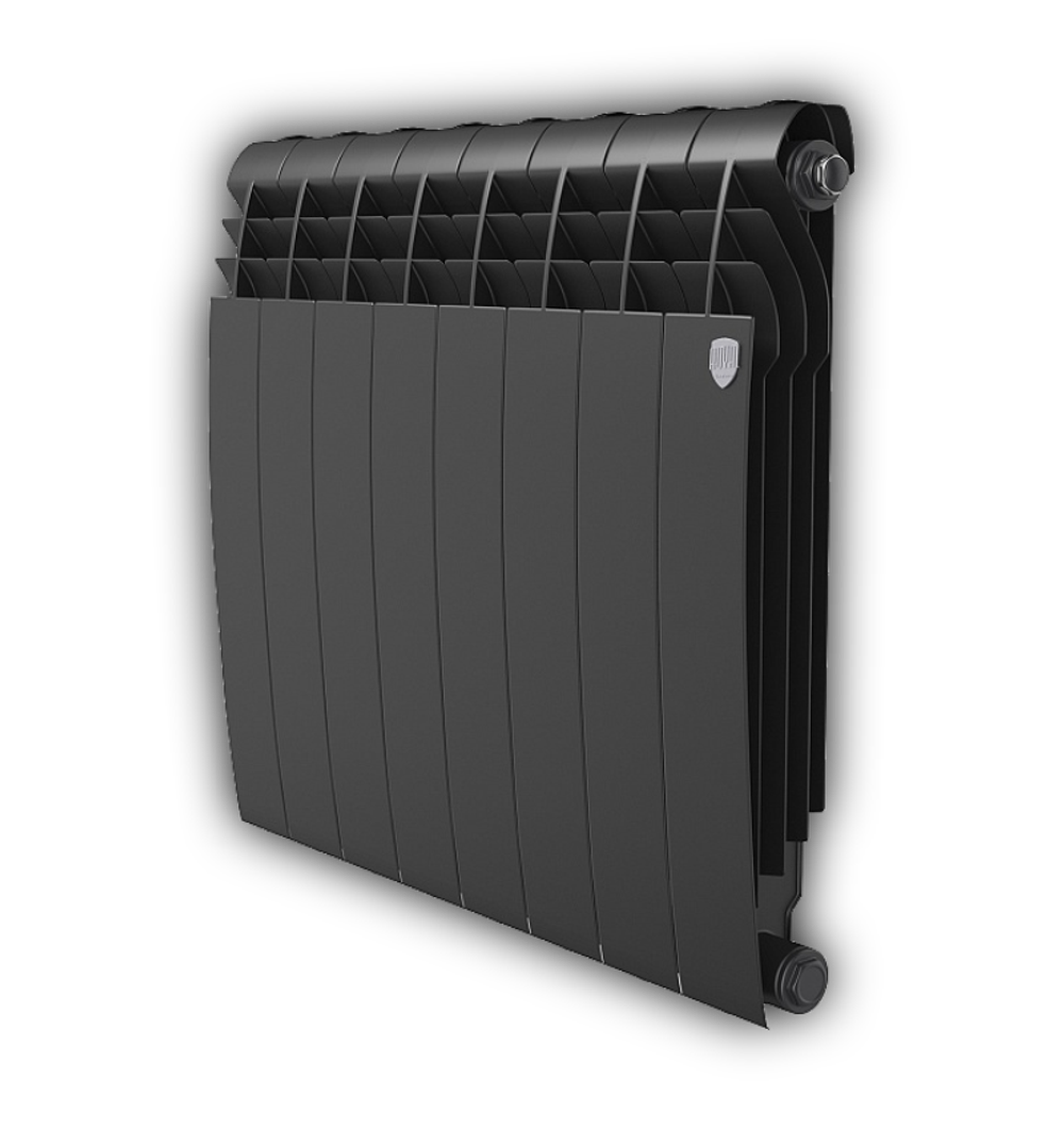 Радиатор Royal Thermo Biliner 500 черный графитовый