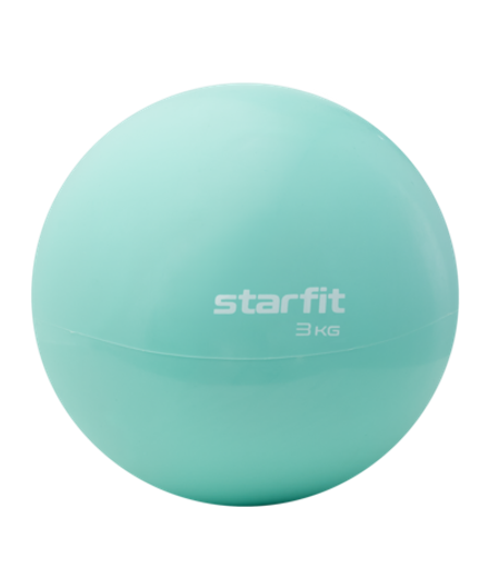 Медбол GB-703, 3 кг, мятный