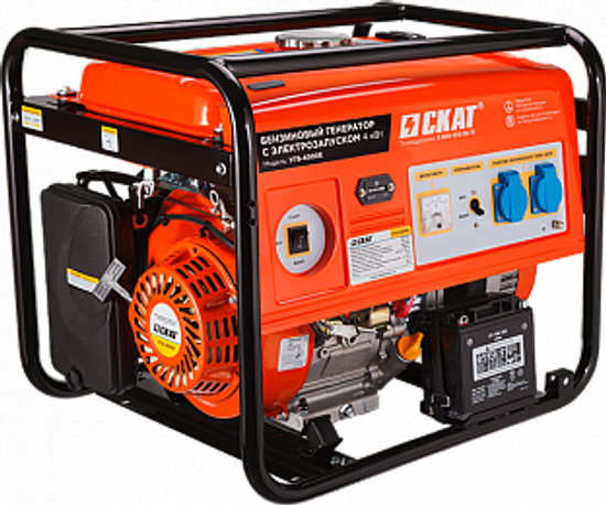Бензиновый генератор СКАТ УГБ-4000Е