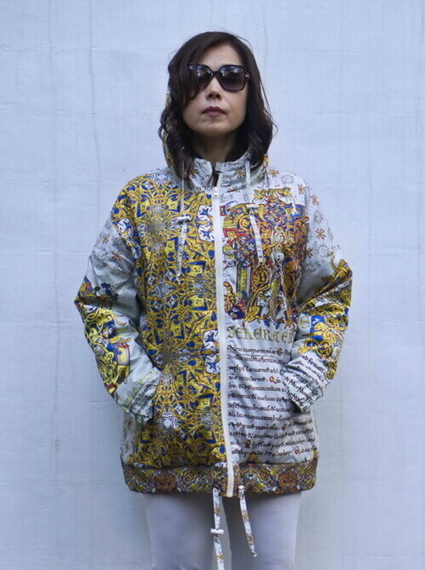 Куртка "Средневековье", по мотивам средневековых буквиц