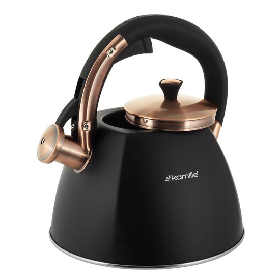 Чайник 3 л. из нержавеющей стали со свистком Kamille KM 0864