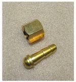 Штуцер газовый М14х1,5 от газового шланга к подающему механизму