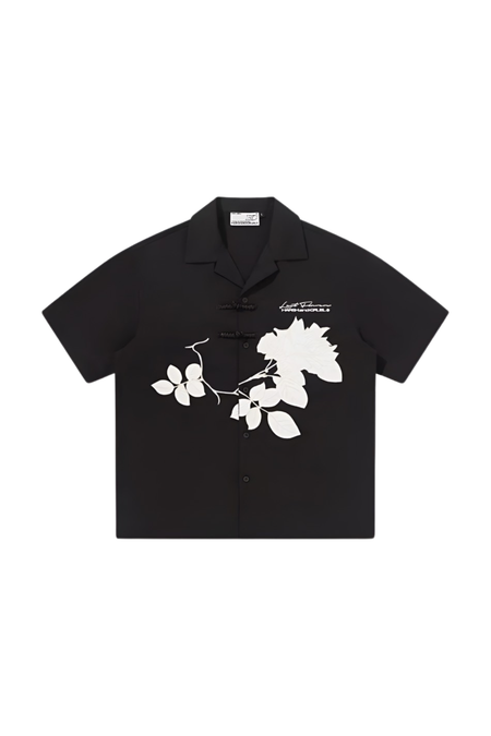 Рубашка HARSHandCRUEL "Abstract Flowers" Short Sleeve Shirt