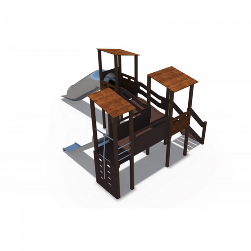 Игровой комплекс Миндаль горка Н-1500 и 1200 ДИО 10014