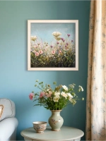 Картина на стену интерьерная на холсте 44х44 см