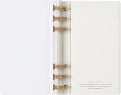 Еженедельник Moleskine SPIRAL Large 130х210мм PP 200стр спираль пробковая черный (DSSPB12MWH3)