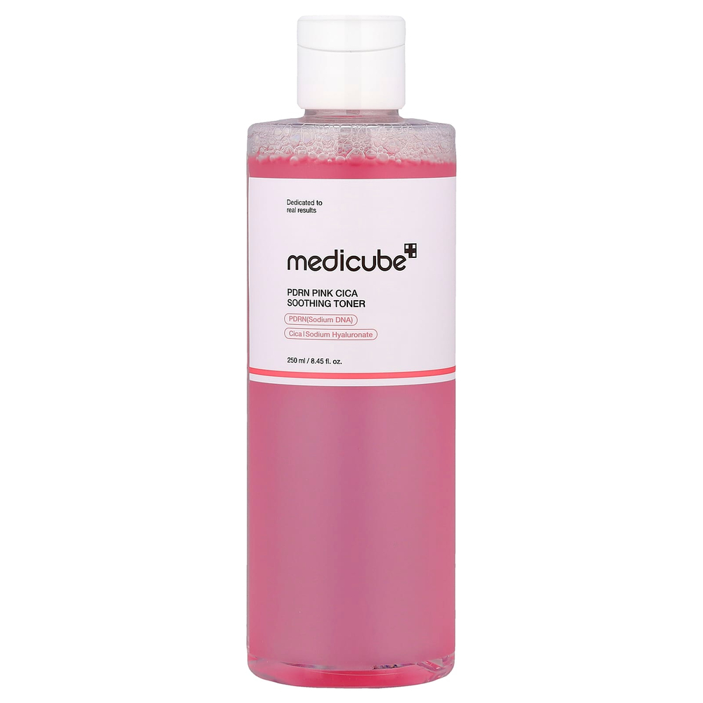 Medicube, PDRN Pink Cica, успокаивающий тоник, 250 мл (8,45 жидк. Унции)