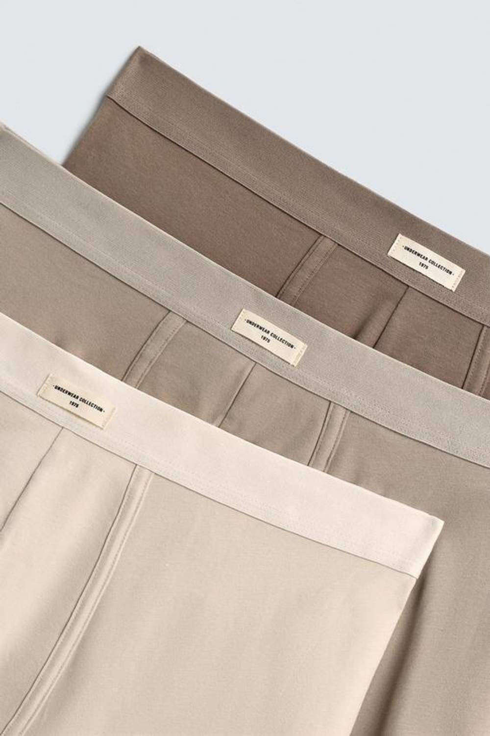 ZARA НАБОР ИЗ ТРЕХ ТРУСОВ-БОКСЕРОВ SOFT, РАЗНОЦВЕТНЫЙ