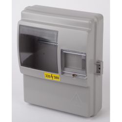 Корпус пластиковый навесной ЭРА ЩУРн-П 1/4 (КДЕ-1) (290х240х110) IP54 серый