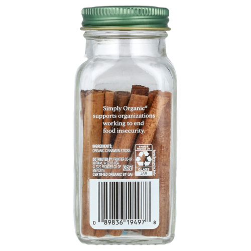 Simply Organic, палочки корицы, 32 г (1,13 унции)