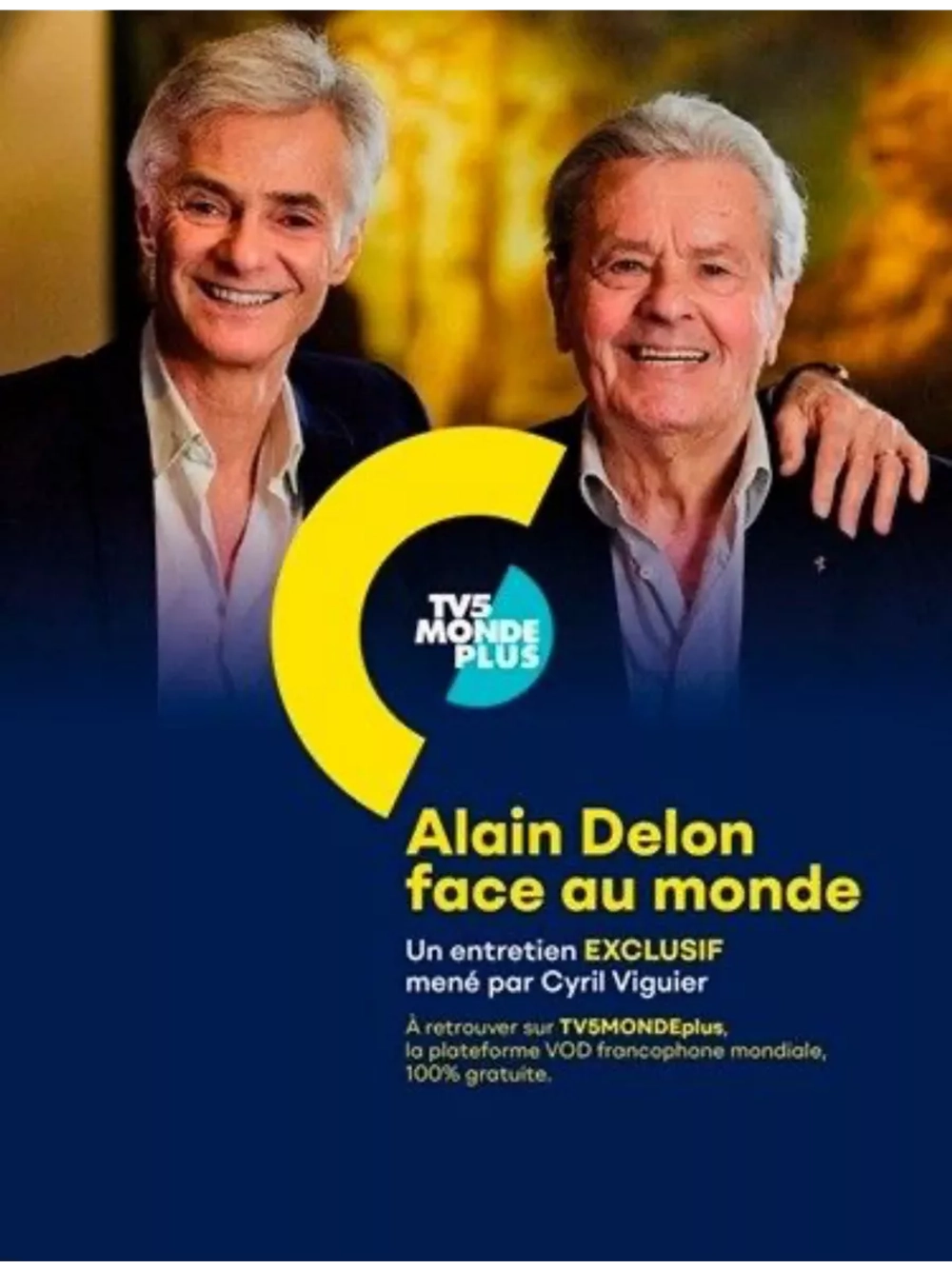 Ален Делон лицом к миру (2021) (DVD-R)