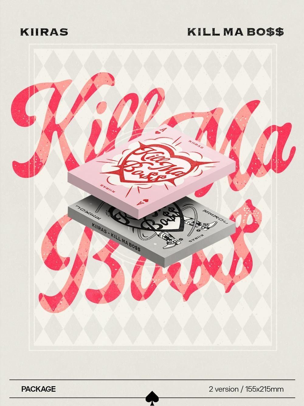 Альбом KIIRAS - KILL MA BO 1st Mini Album RANDOM Version