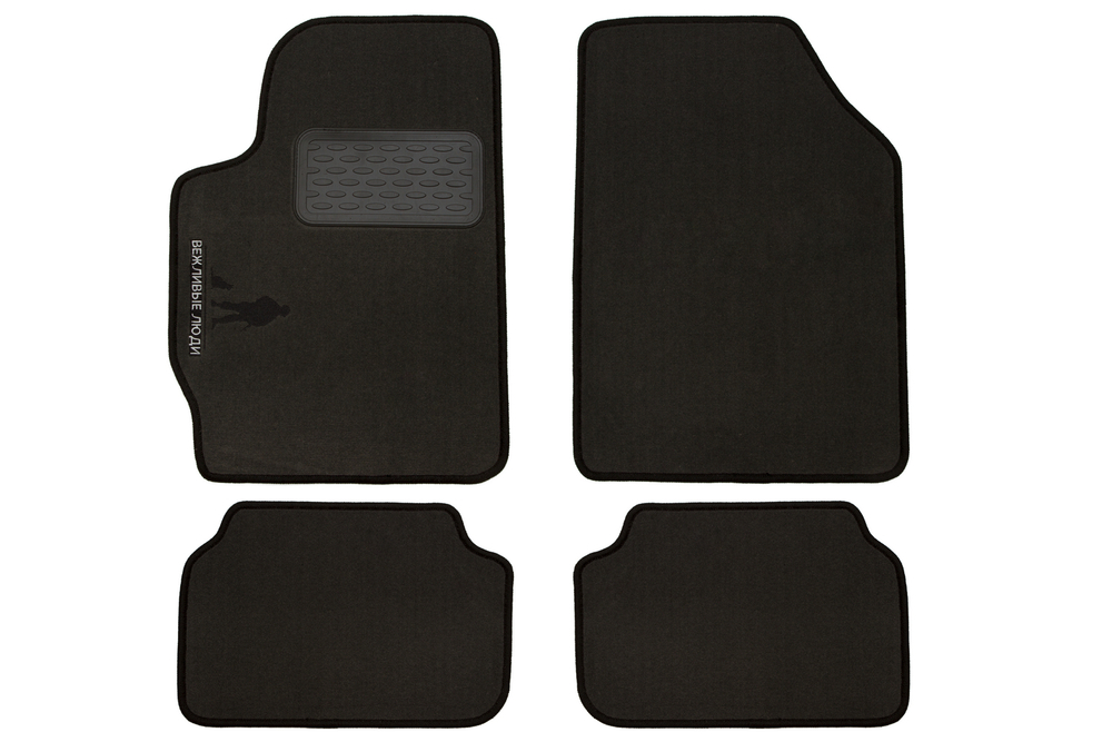 Коврики в салон для Klever Универсальный Универсальный (Вежливые люди) (текстиль) KLEVER00.04.004H