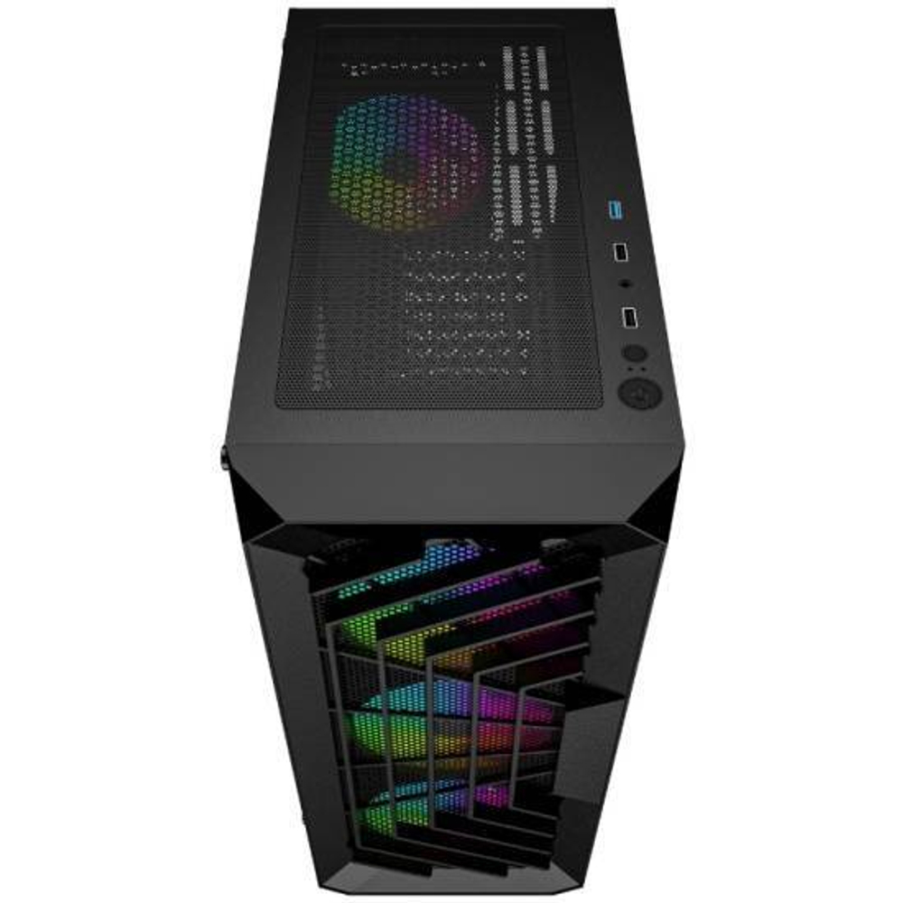 Компьютерный корпус Powercase MISTRAL C4B TG Black