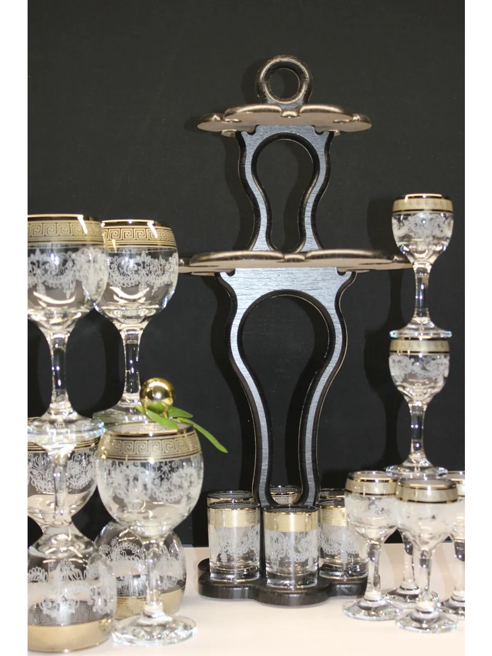 Барный набор 18 предметный с фужером