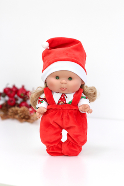 Костюм новогодний для любого пупса 26 см (сам пупс в комплект не входит)